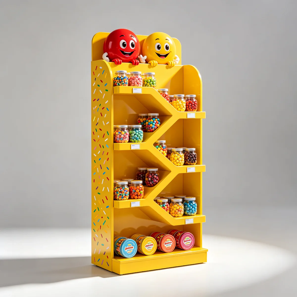 M&M’s Brand Themed Floor Standing POP Promotional Display Racks — view 3