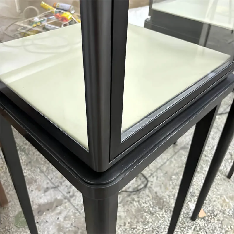 Minimalist Luxury Vertical Jewelry Display Stands | Column-Style High-Tower Showcases — view 3