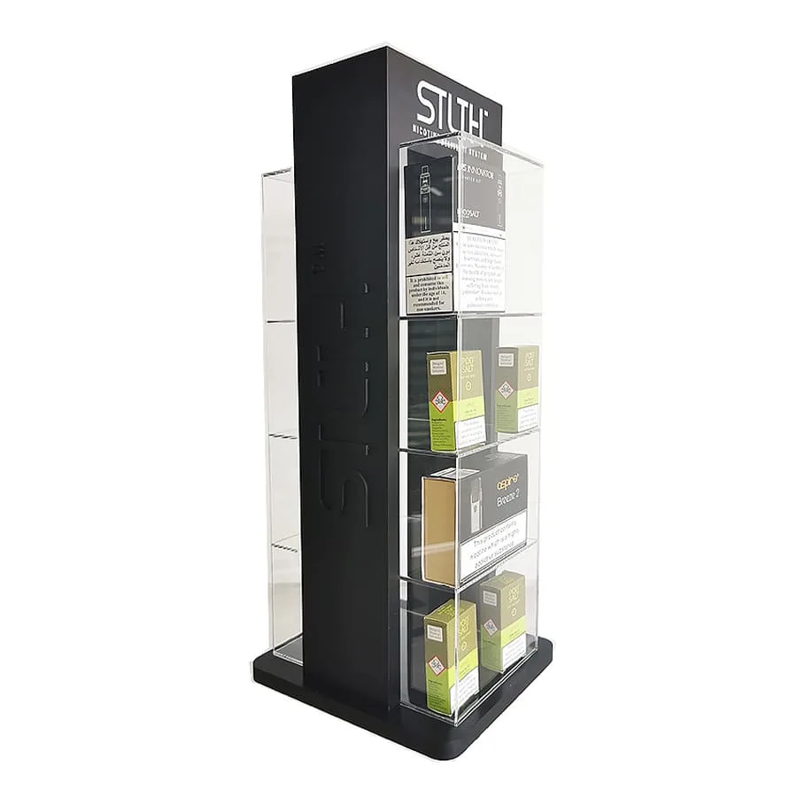 Modern functional vape display case smoke shop retail furniture — view 4