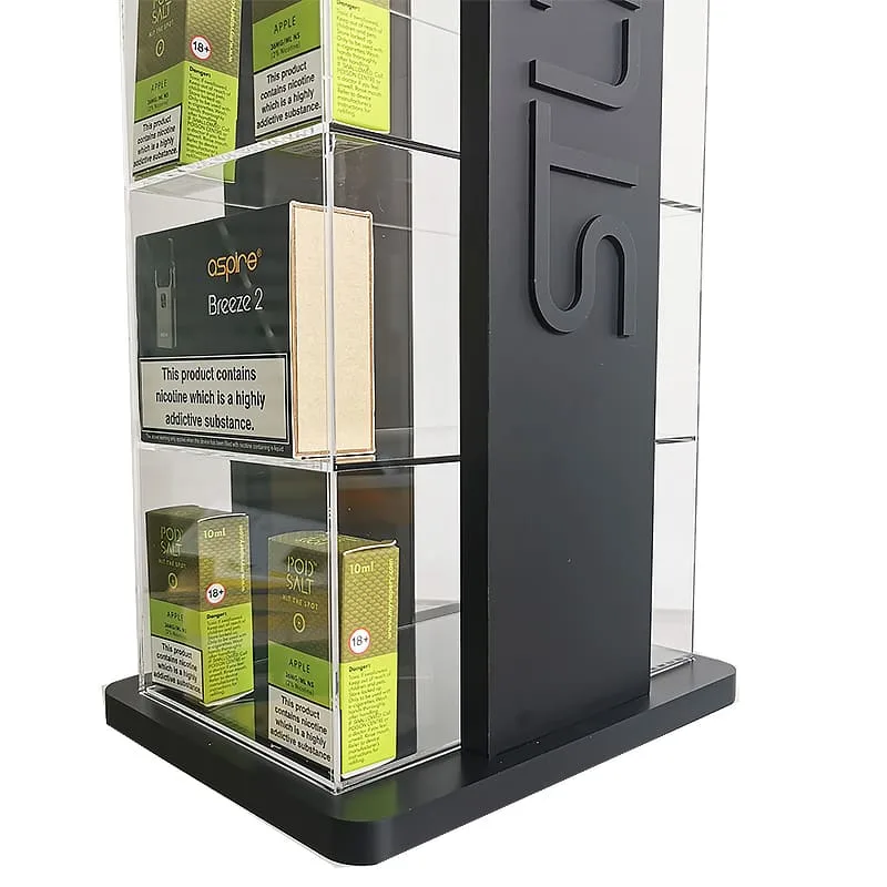 Modern functional vape display case smoke shop retail furniture — view 3