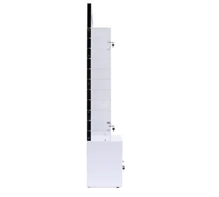 Modern mascara display cabinet design & Cosmetic store retail cabinet — view 3