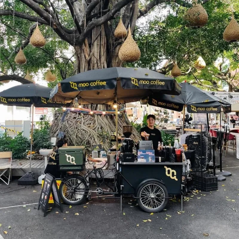 Modern Mobile Coffee Bike Ready‑to‑Use Beverage Station For Street — view 5