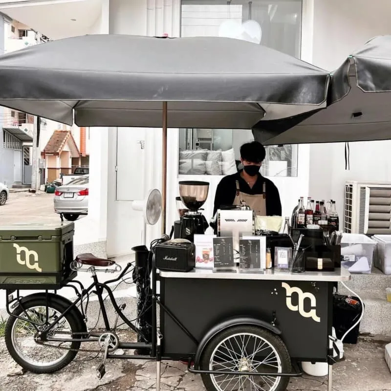 Modern Mobile Coffee Bike Ready‑to‑Use Beverage Station For Street — view 4