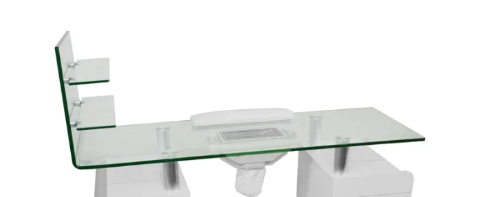 Modern nail salon counter & beauty salon furniture design — view 4