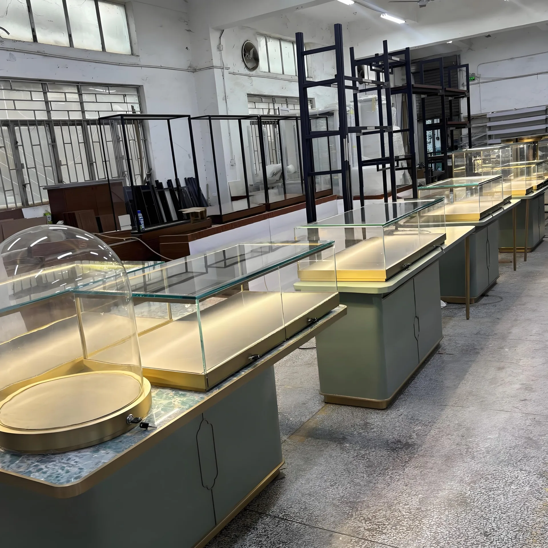 Modular Jewelry Display Cabinet | Luxury LED Showcase — view 2