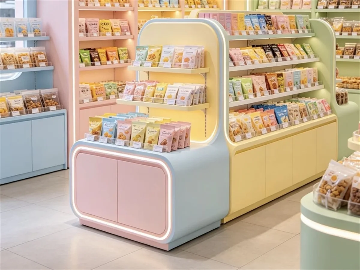 Multi-Scene Custom Snack Display Cabinet