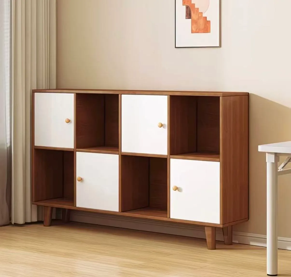 Multifunctional Freestanding Storage Bookcase with Open Shelves for Home & Kids Room — view 4