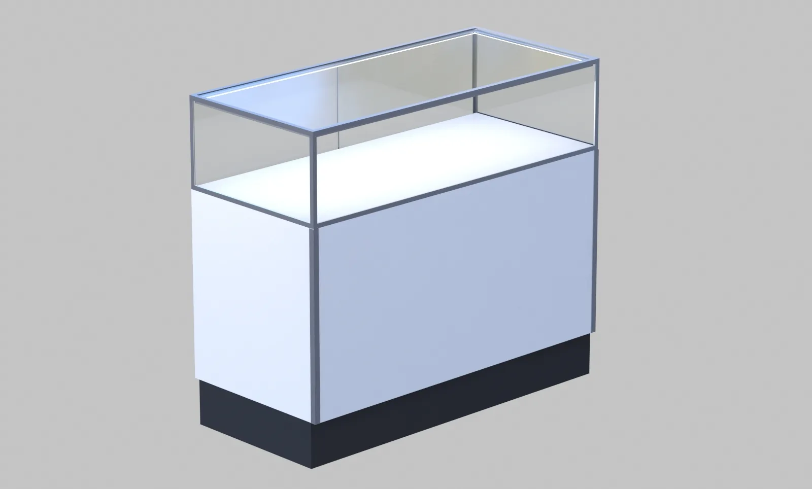 Multiple Sizes Jewelry Display Cabinets Elegant White Jewelry Display Cabinet on Sale — view 2