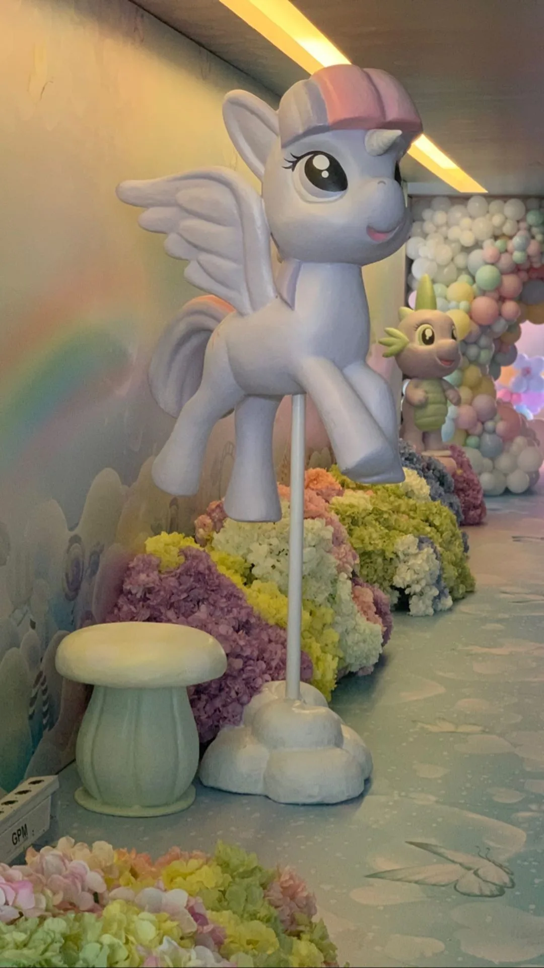 My Little Pony Fiberglass Statue for Themed Party & Kids’ Decor
