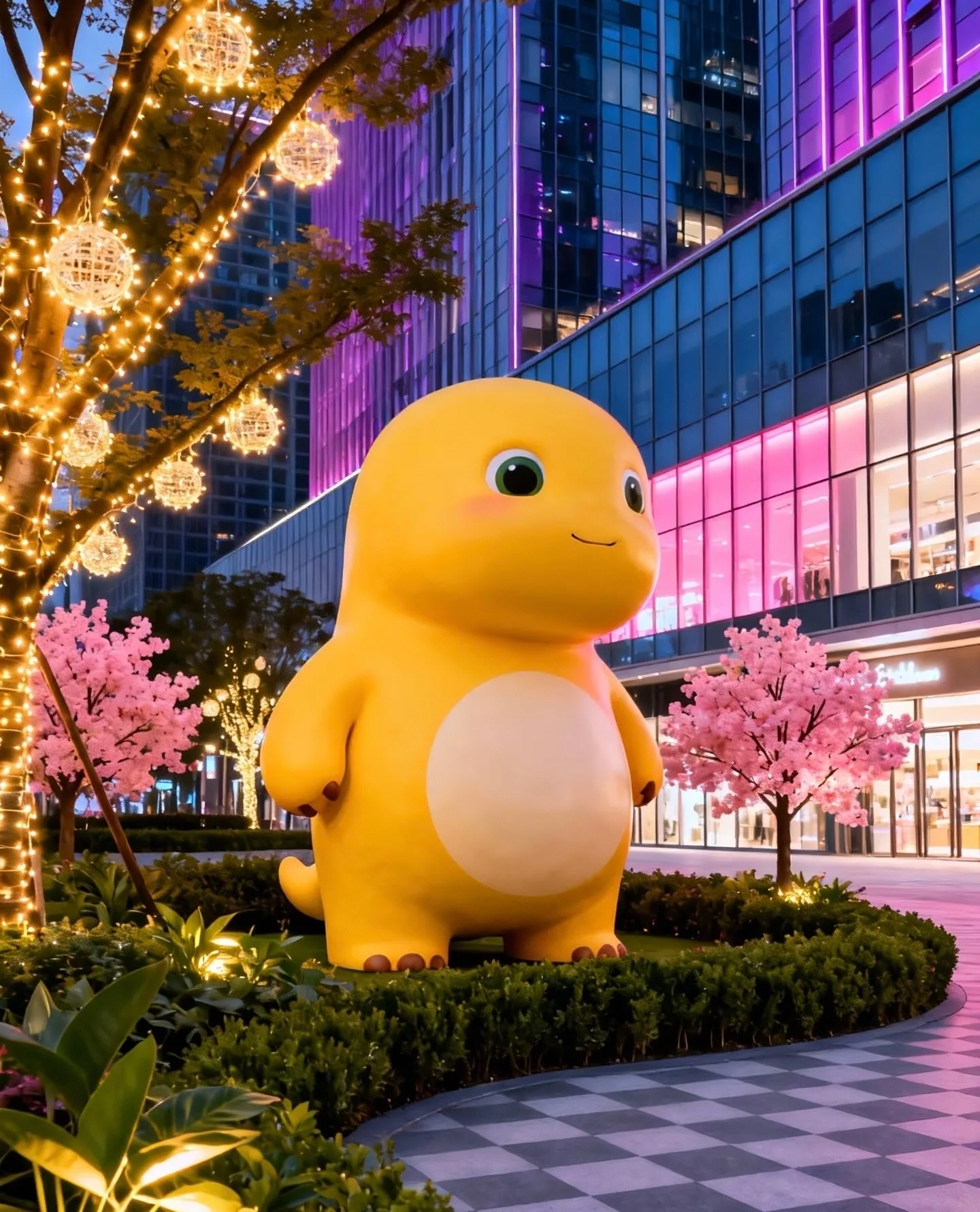 Nalong FRP Cartoon Sculpture | Mall Outdoor Landscape Ornament — view 2