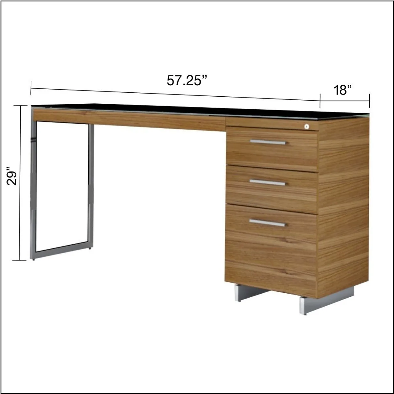 Optical Dispensing Table – CHARCOAL / BLACK- CUSTOMIZED — view 3