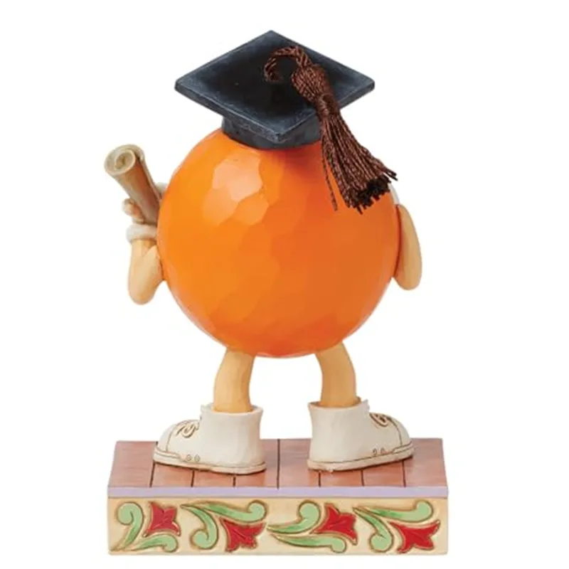 Orange M&M statue candy store display prop children favorite candy model on sale — view 3