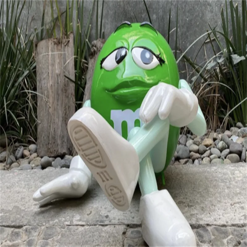 Original custom M&M statue candy shop furniture display prop on sale — view 3
