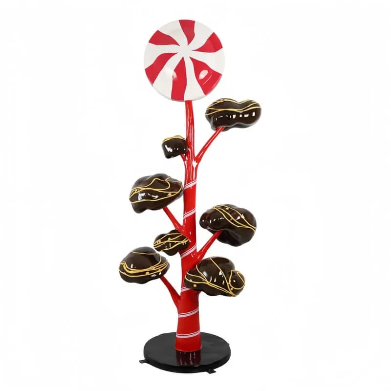 Oversized Fiberglass Candy Statue for Sweet Shop Window Display Decor — view 3