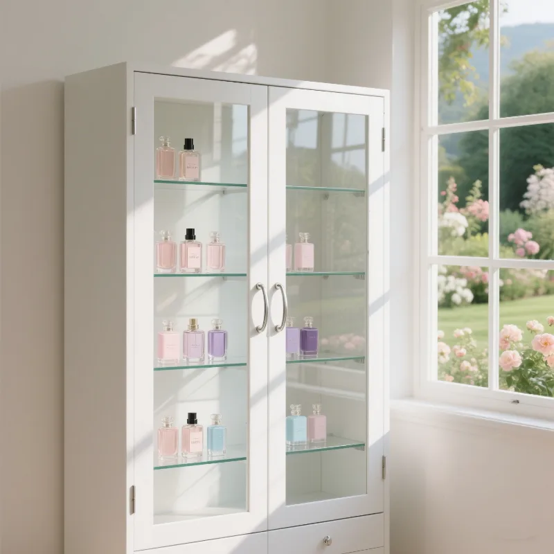 Perfume display rack Perfume store display cabinet for sale — view 4