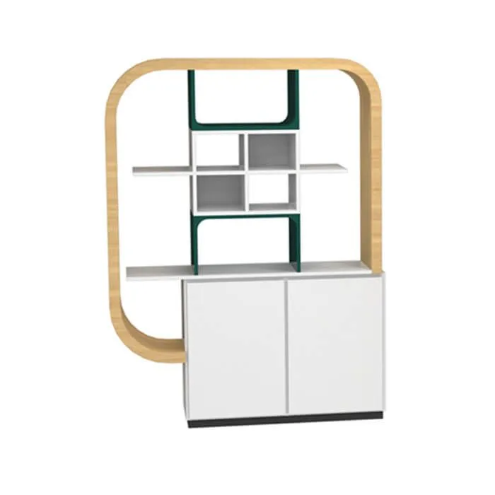 Pharmacy display shelf Unique display cabinet for retail stores to sell — view 3