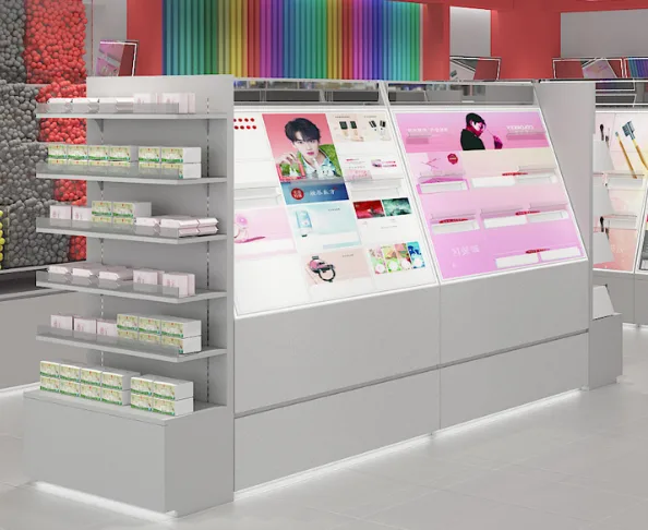 Pharmacy rack design & medicine store furniture for sale — view 3