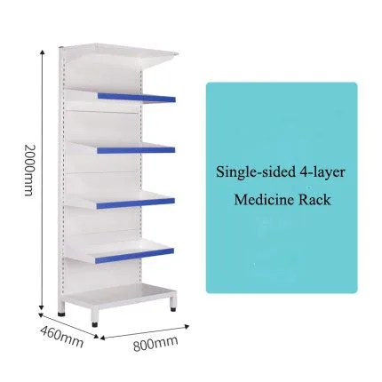 Pharmacy store display shelf & medicine display rack for sale — view 3