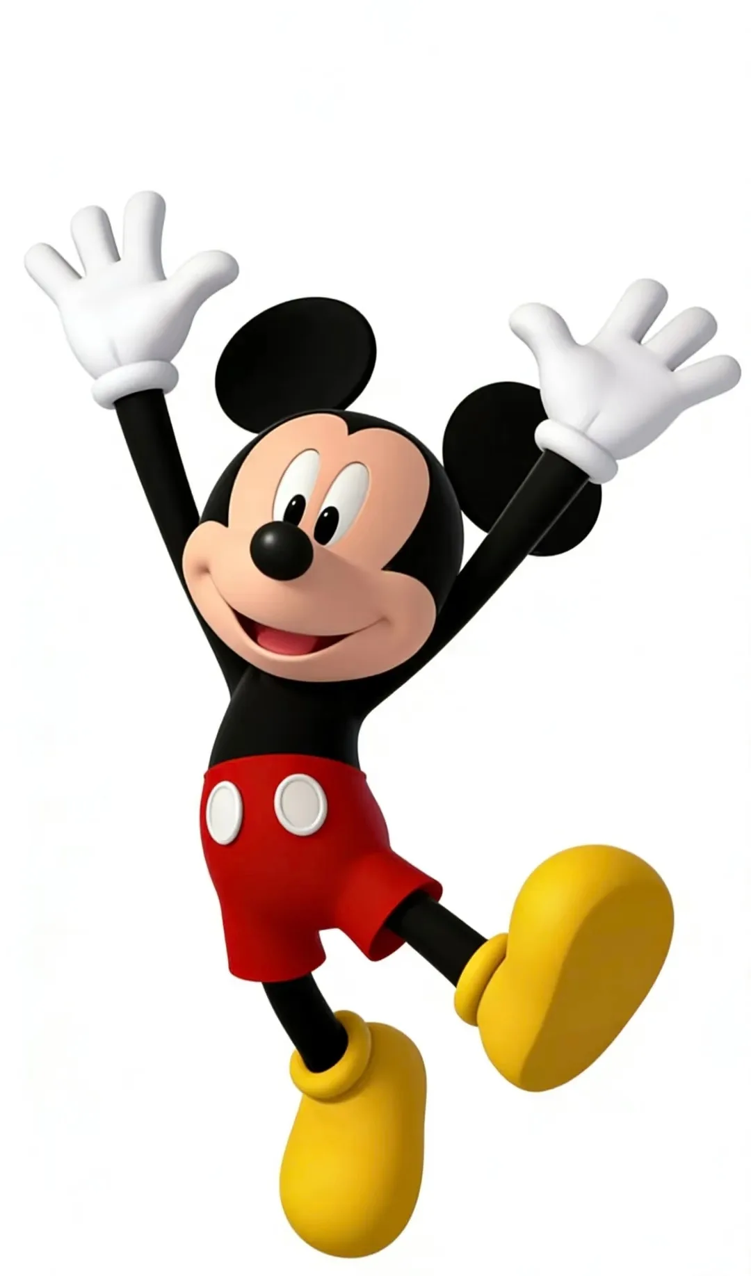 Playful Multi-Pose Mickey Mouse Fiberglass Sculpture for Retail & Themed Decor — view 5