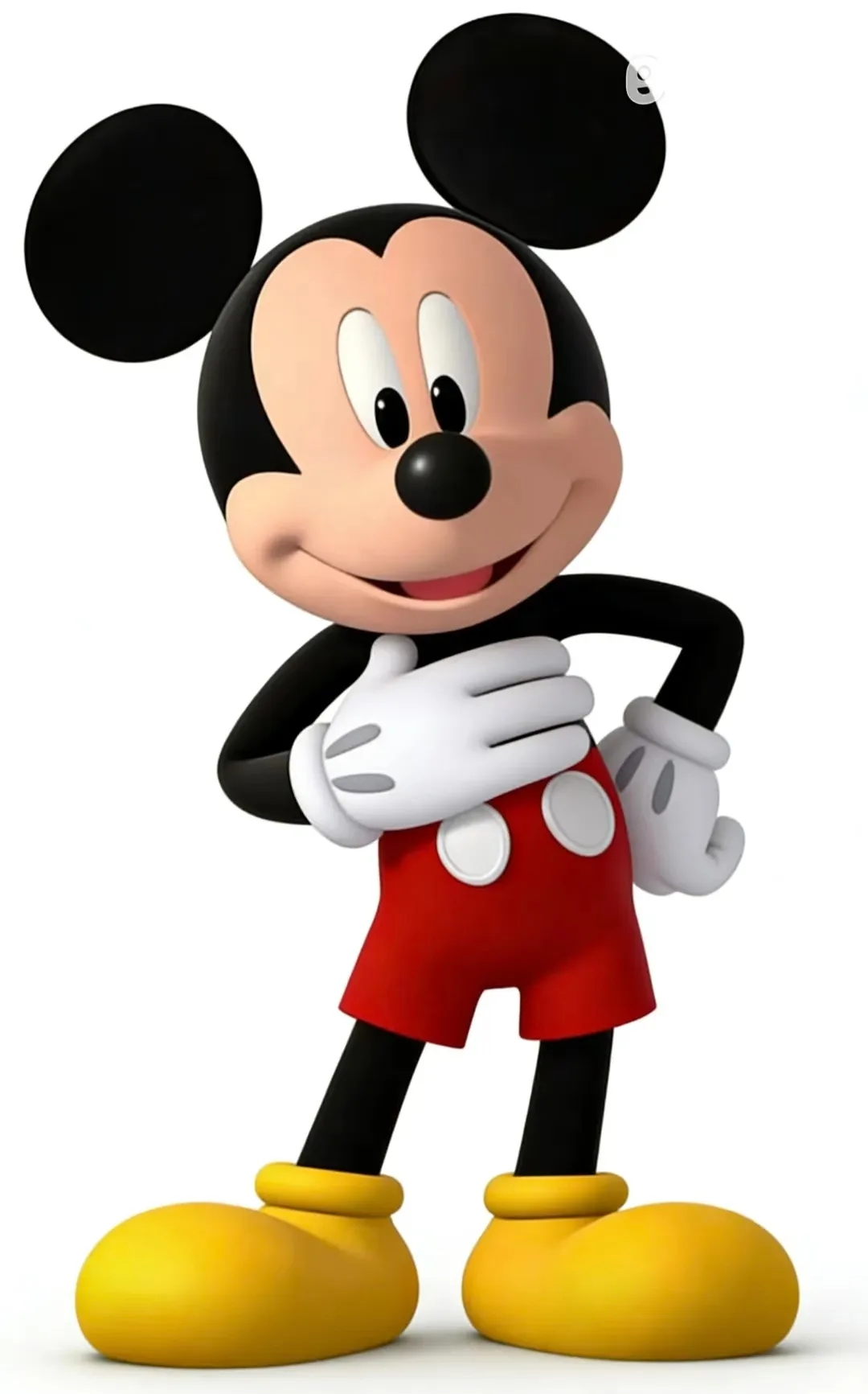 Playful Multi-Pose Mickey Mouse Fiberglass Sculpture for Retail & Themed Decor — view 4