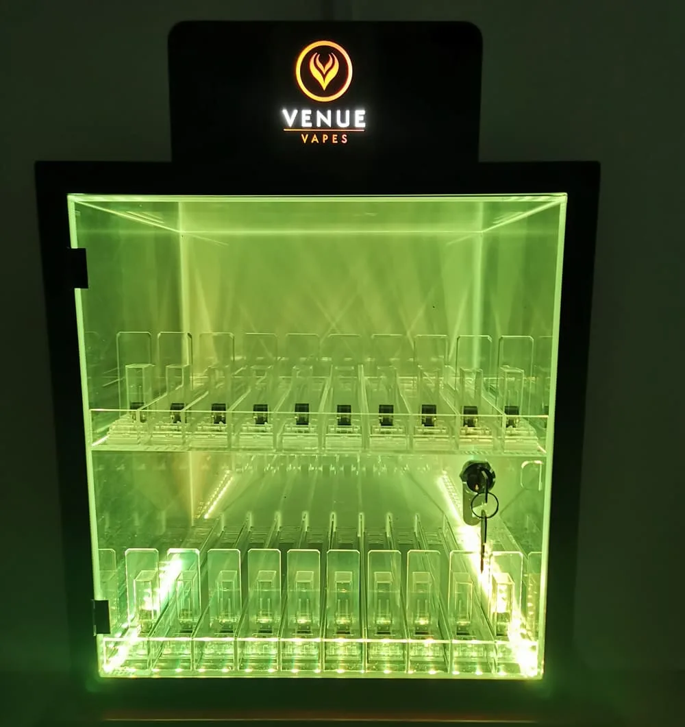 Portable vape display cabinet cigarette store furniture for sale — view 3
