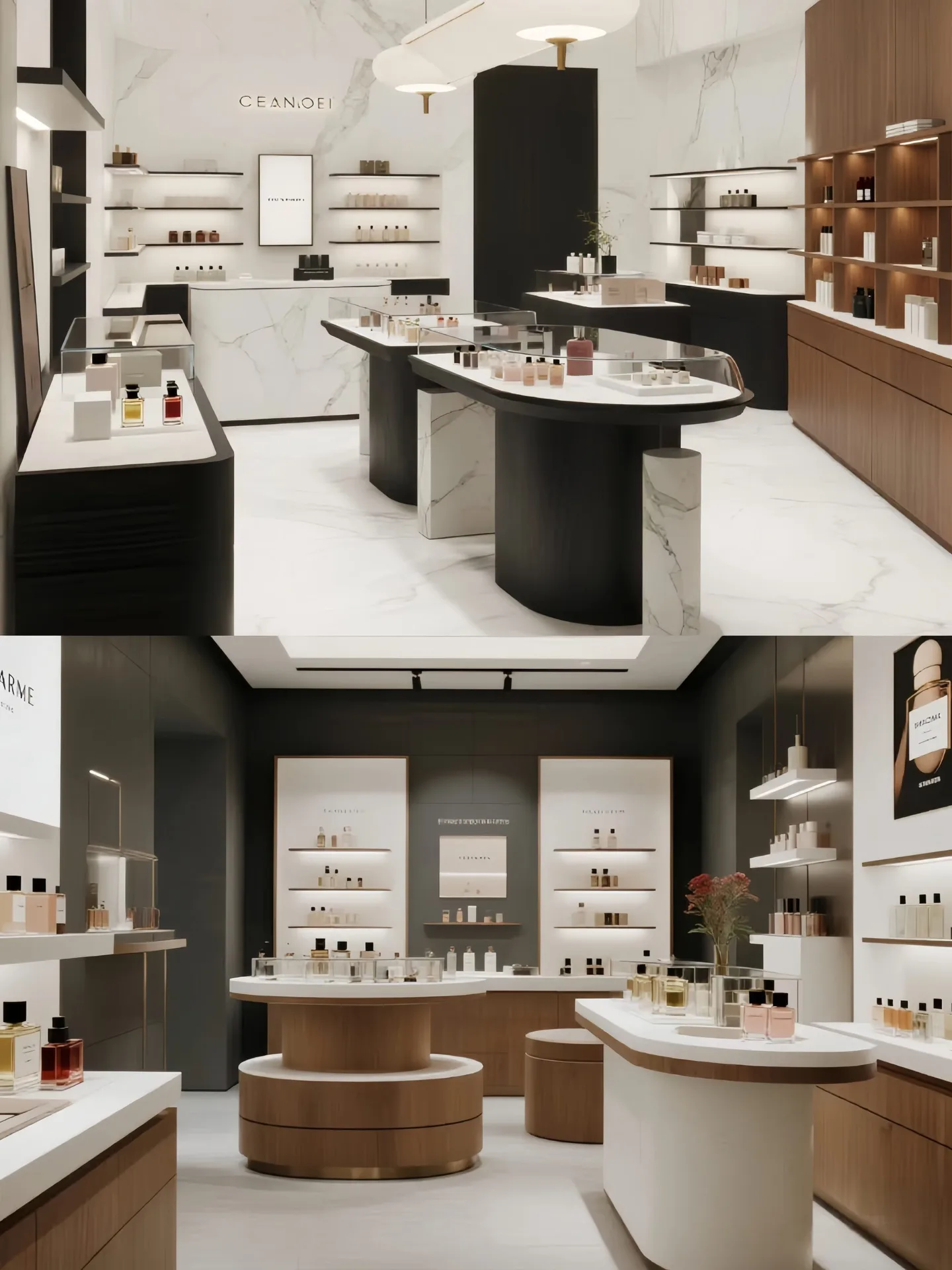 Premium Custom Perfume Store Interior Display Furniture | DIY Fragrance Shop Counters & Wall Shelving — view 4