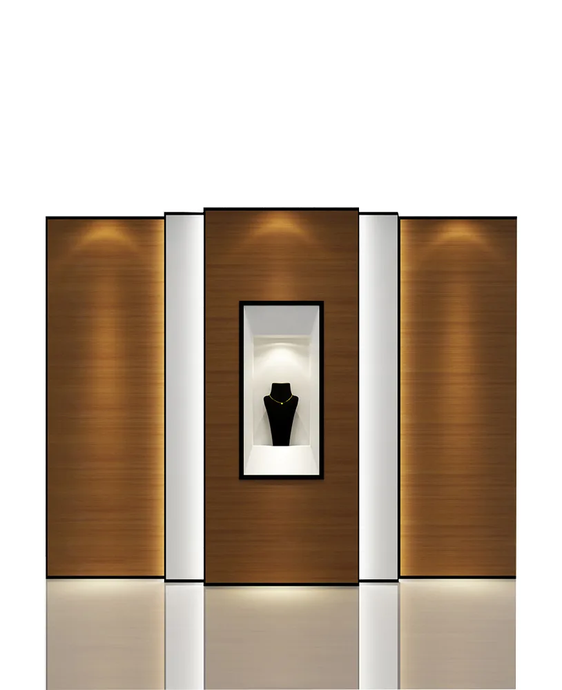 Premium Wall Display Cabinets for Jewelry Shops