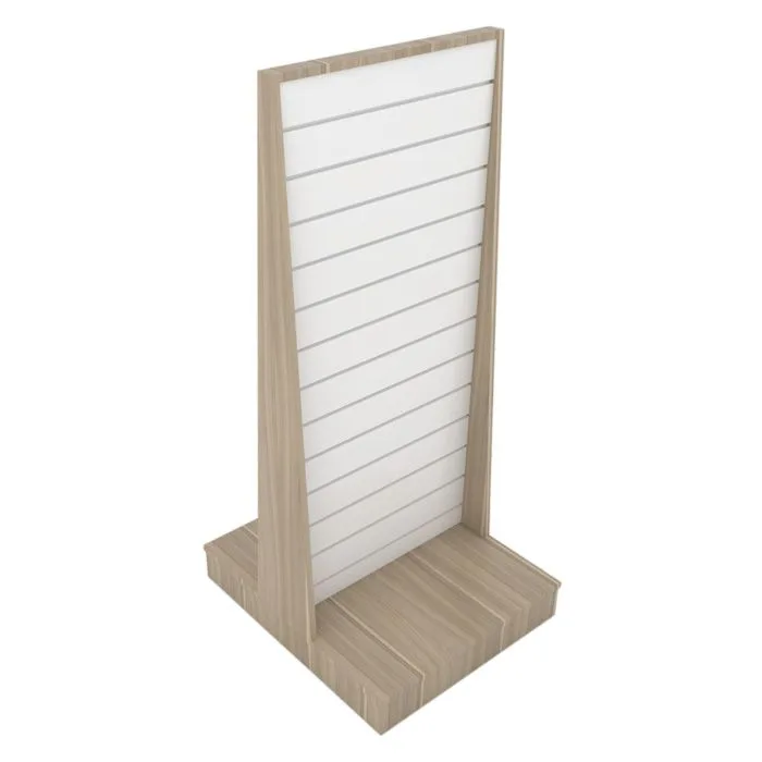 Retail shop display rack design & customized wooden wall display cabinet — view 3