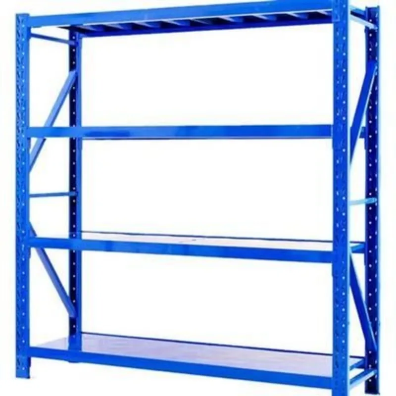 Retail storage shelf Warehouse metal display shelf for sale — view 5