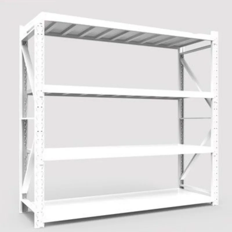 Retail storage shelf Warehouse metal display shelf for sale — view 3