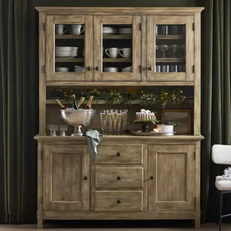 Retro and stylish kitchen display case & dining room display cabinets for sale — view 3