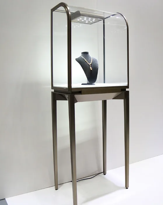 Retro tower-style Jewelry Display Stand Design & Customized Jewelry Furniture — view 3