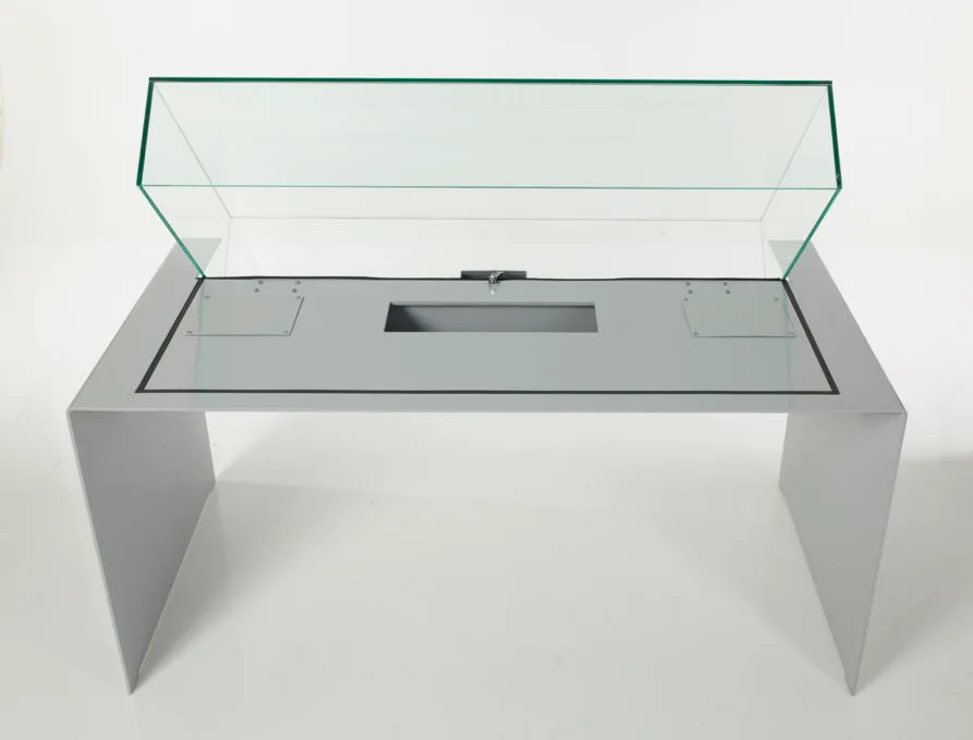 RT15 Automatic Lift-Off Opening Museum & Jewelry Shop Table Top Display Case — view 3