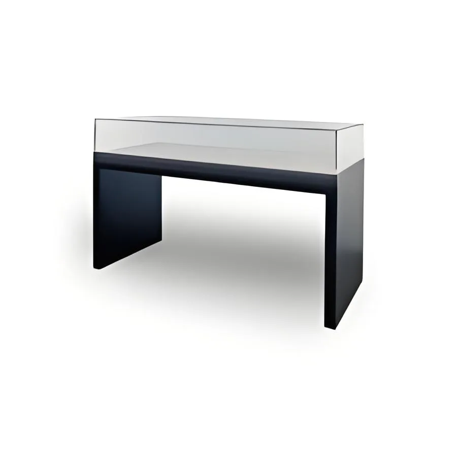 RT18 Panel Leg Museum Table Case Gas Spring Opening Jewerly Display Table Lift-Off Vitrine — view 3