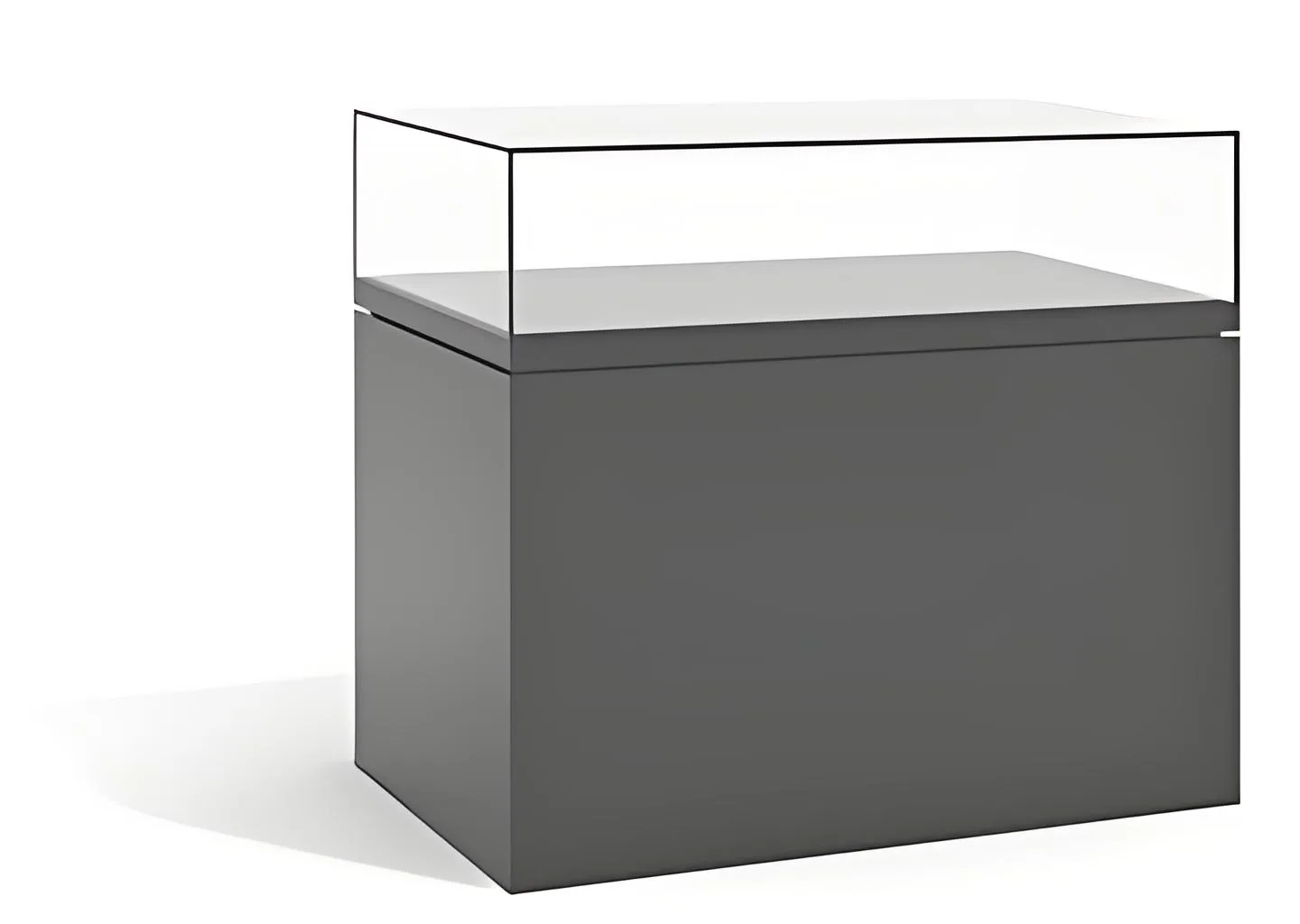RT22 Premium Table Display Case (Library Case) with Archival-Grade Protection & Tilt-Up — view 3