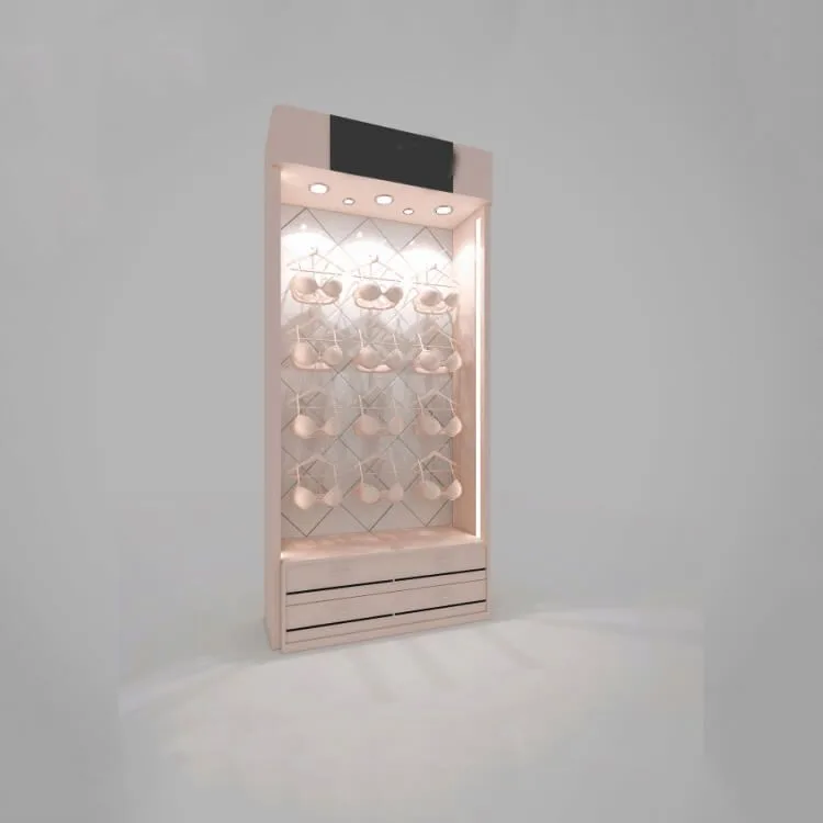 Sexy women’s underwear display cabinet Fashionable underwear store furniture — view 3