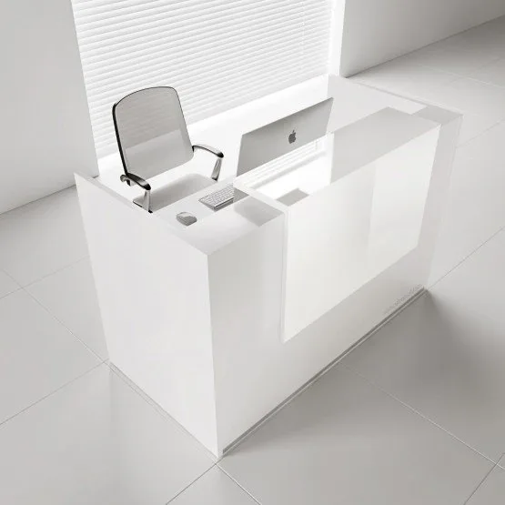 Simple and stylish office reception desk for sale — view 5