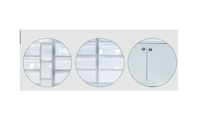 Simple Cosmetics Wall Cabinet&Bag Storage Cabinet &Supermarket Retail Cabinet For Sale — view 3