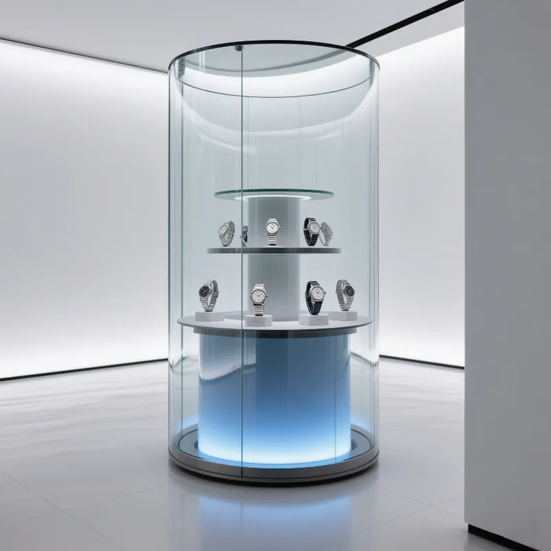 Simple style watch display cabinet & showcase for sale — view 3
