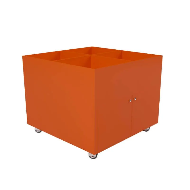 Simple toy storage box & retail display cabinet with large storage space in hot sale