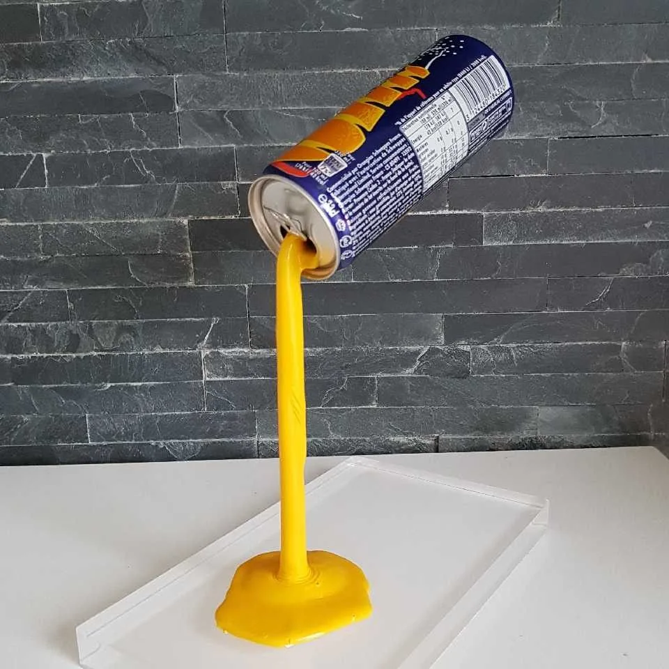 Soda Splash Fiberglass Sculpture for Retail Displays & Art Installations — view 2