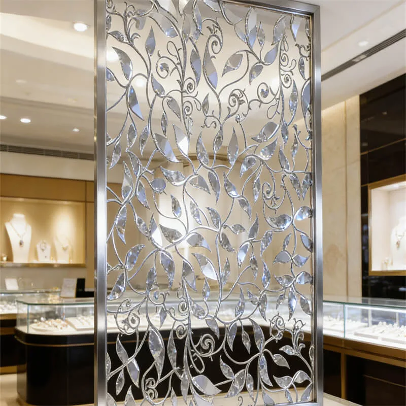 Stainless Steel Art Screens-Elevate Your Jewelry Boutique with Timeless Elegance — view 2