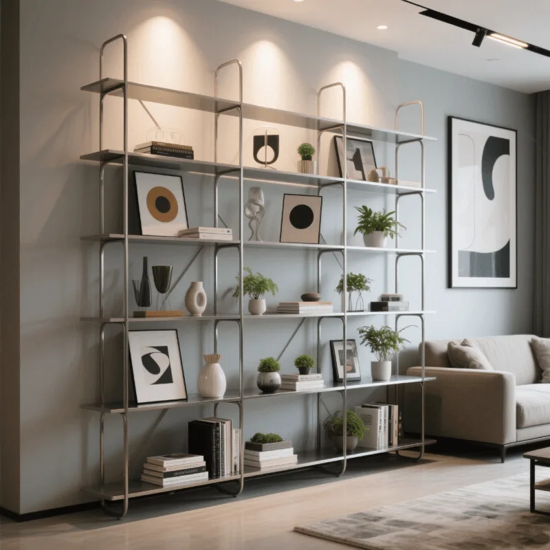 Study and tea room storage rack Antique display shelf for cultural relics — view 3