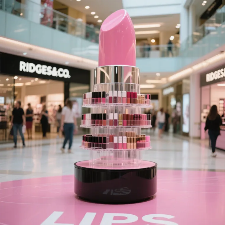 Stylish Lipstick Display Cabinet&Showcase On Sale