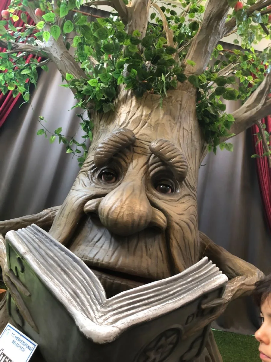 Talking Tree Fiberglass Sculpture for Library & Kids’ Spaces — view 4