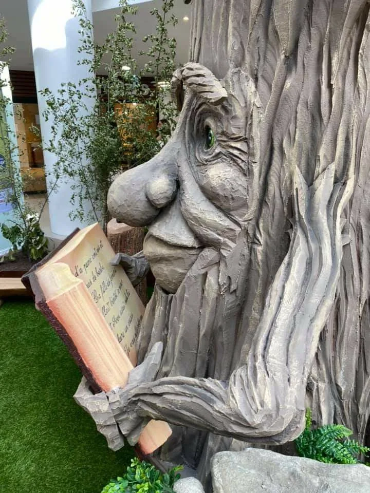 Talking Tree Fiberglass Sculpture for Library & Kids’ Spaces — view 3