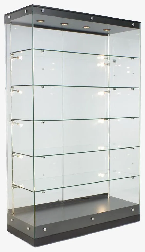 Tall Glass Handbag Display Cabinet — view 2