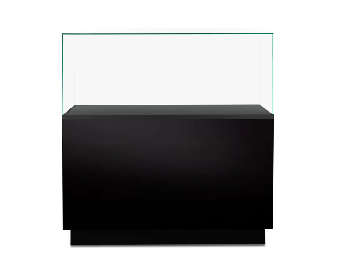 The RT-900: 48″ Frameless Glass Showcase with Pneumatic Seal & UV Protection — view 4