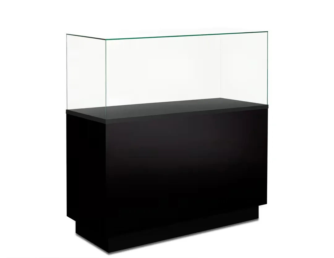The RT-900: 48″ Frameless Glass Showcase with Pneumatic Seal & UV Protection — view 3