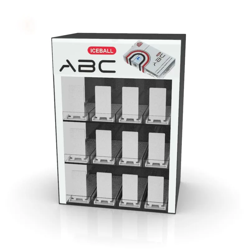 Transparent E – cigarette Showcase vape rack for Retail Spaces — view 3